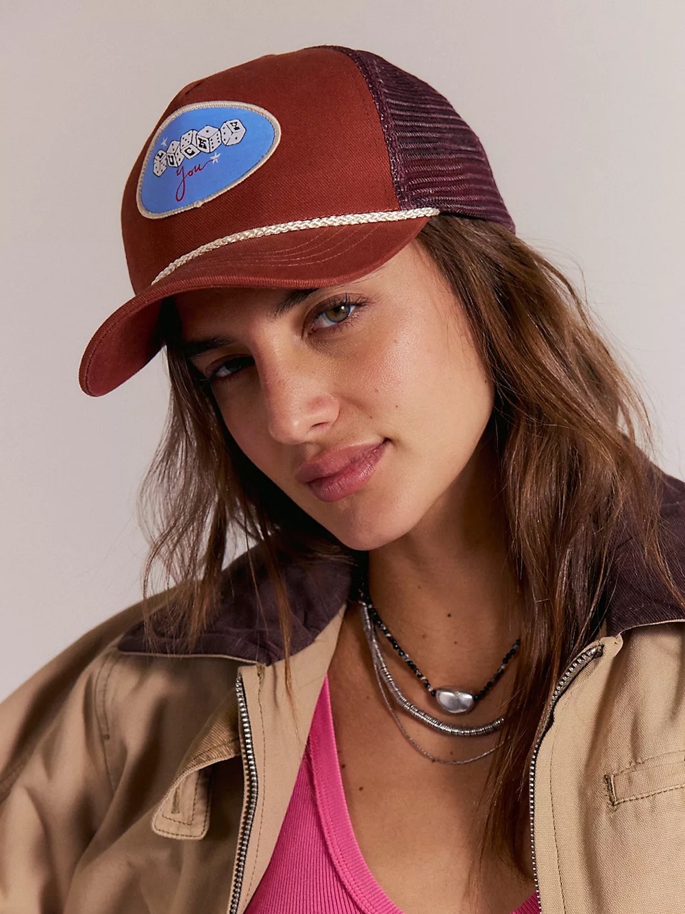 NWOT Free People Understated Leather Lucky You Hat